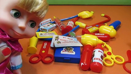 Набор доктора из мультика Маша и Медведь (Masha and the Bear)