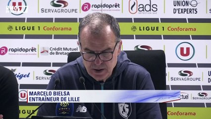 Bielsa : "Nous avons eu plus d’occasions que Guingamp"
