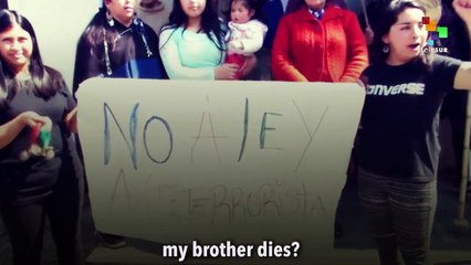 Indigenous Mapuche Hunger Strike Against Chilean Anti-Terror Law