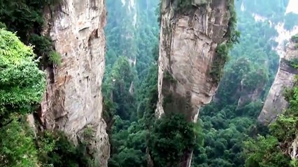 Beautiful and scary 99 Bending Road in Tianmen Mountain- Zhangjiajie, China