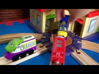 Chuggington meets Thomas & Friends. Brewster, Koko & Wilson