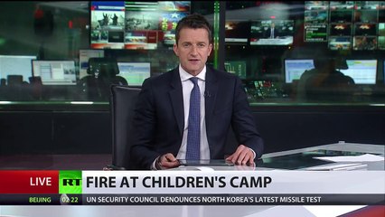 3 children killed in leisure camp blaze in Southern Ukraine