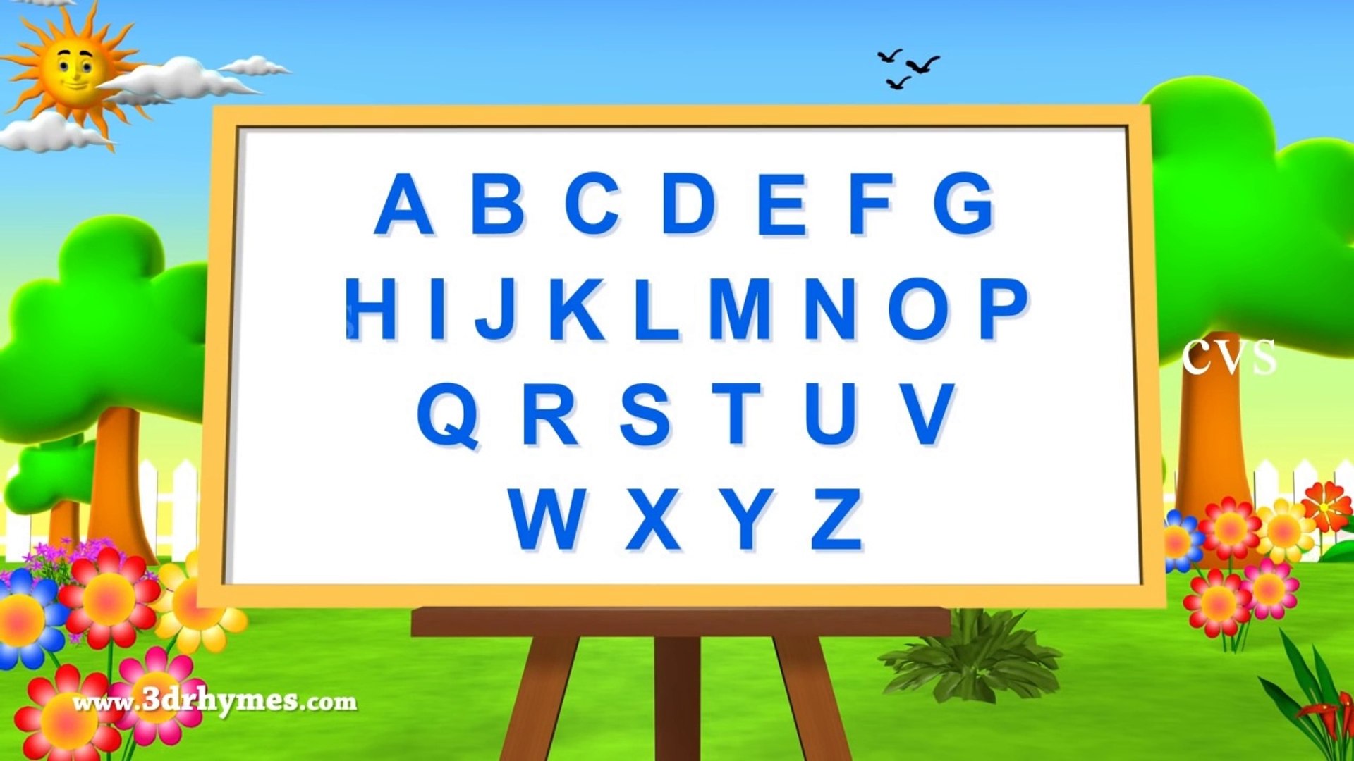 Learn Abcd Alphabets Song For Kids Nursery Rhymes For