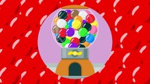 Learn Colors with Gumball Machine for Children, Kids and Toddlers- Learn Colours, Teach Colors