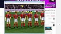 تشغيل لعبة اليابانية Winning Eleven 3 للكمبيوتر بدون برامج مع شرح ضبط الذراعات