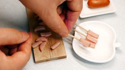 Pocket Cooking - Corn Dogs Tiny Food Mini Food