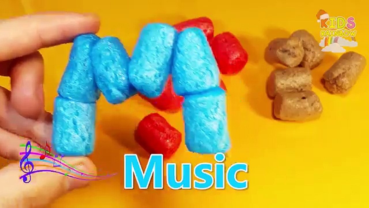 Alphabet Corn Magic Foam for Infants ABC Write Words English Learning ABCD Colors Animals ABCDE Play