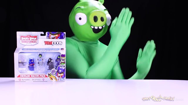 Angry Birds Transformers ENERGON Racers 5 Pack!! | ThatCrazyFamily