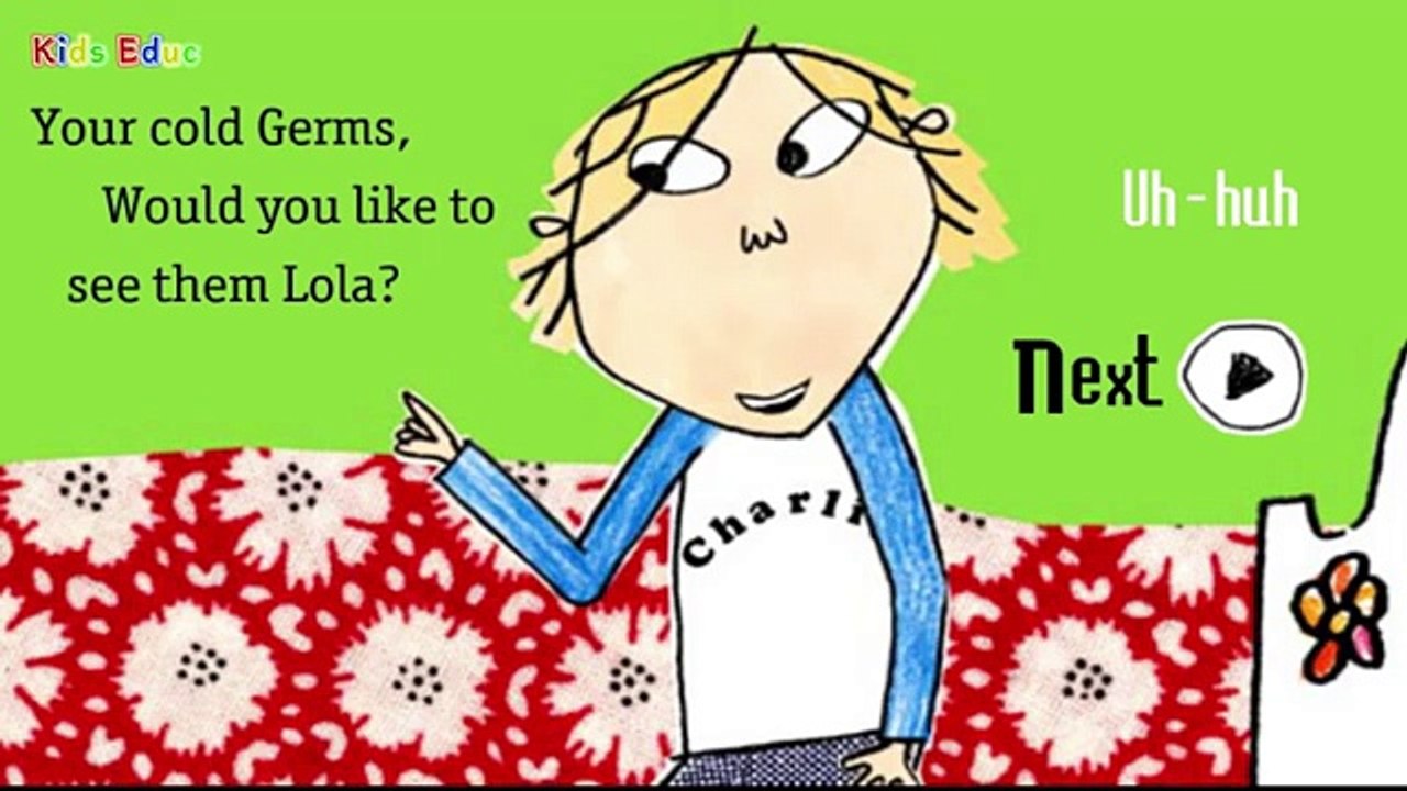 Charlie and Lola - Germ Counting, Math Game for Preschool & Kindergarten Kids, Children, P