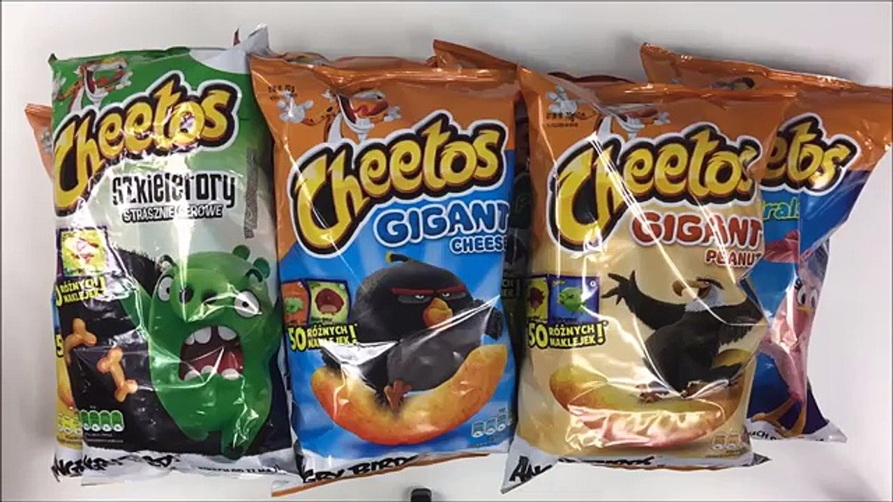 ANGRY BIRDS Cheetos // Angry Birds Movie Stickers