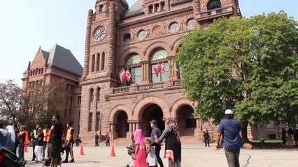 Kanada'da Arakan Protestosu - Toronto