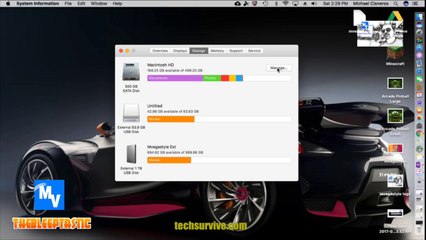 Clear hard drive space on your Mac how-to