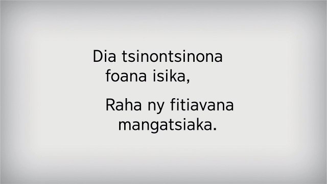 Hira 106. Toetra Tena Ilaina ny Fitiavana(Karaoke)