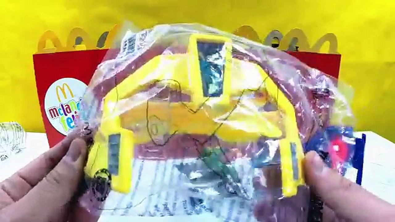Coleção Transformers Robots in Disguise Mclanche Feliz Mcdonalds new