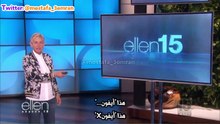 Ellen talking iphone10