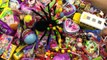 A Lot of Candy raining on The Itsy Bitsy Spider - Skittles Surprise Eggs