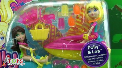 Polly Pocket Coche y Diversión Tropical