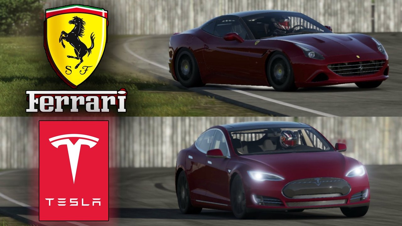 TESLA P100D VS FERRARI 458