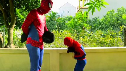 Police Spiderman Family And Baby Police Vs Joker , Elsa Baby, Frozen Elsa, ,Maleficent ,Superman