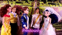 Descendants Evie and Ben Get Married? With Descendants Mal, Frozen Elsa & Anna, Maleficent PART 3