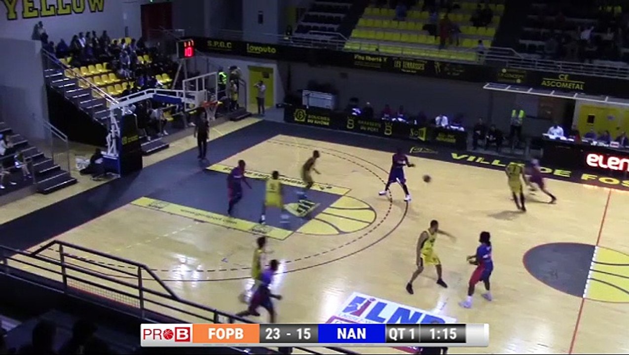 Pro B, J22 : Fos-sur-Mer vs Nantes