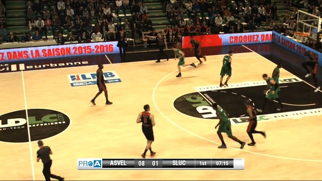 Pro A, J25 : Lyon-Villeurbanne vs Nancy