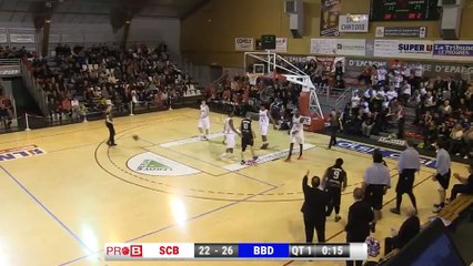 Pro B, J25 : Saint-Chamond vs Boulazac