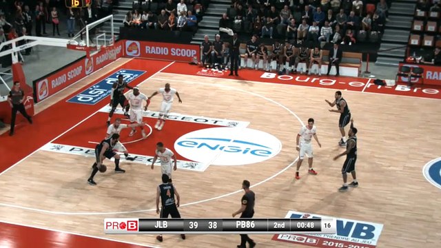 Pro B, J31 : Bourg-en-Bresse vs Poitiers