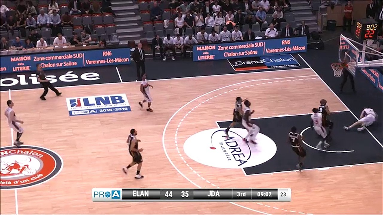 Pro A, J34 : Chalon-sur-Saône vs Dijon