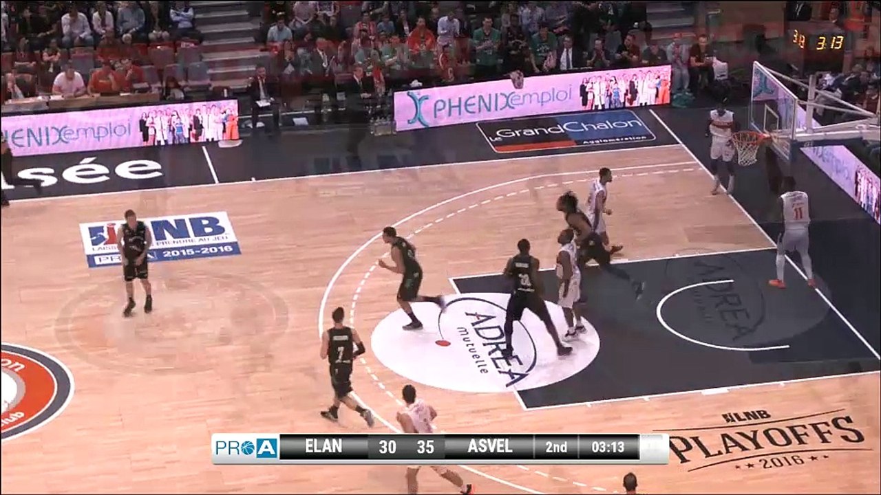 Pro A, Playoffs quart aller : Chalon-sur-Saône...