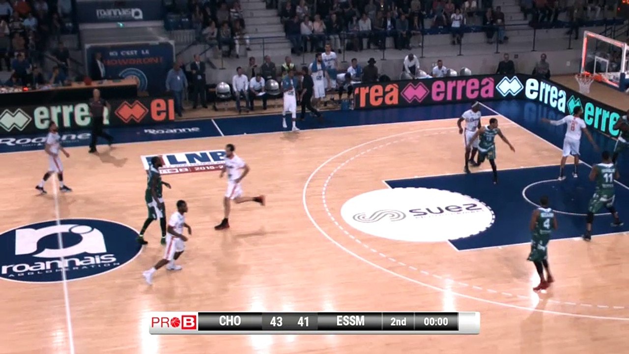 Pro B, J34 : Roanne vs Le Portel