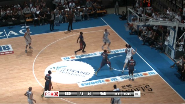 Pro B, Playoffs quart aller : Boulazac vs Nantes