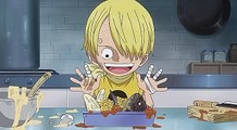 Young Sanji cooks for his mother  episode 804 - ENG SUB
