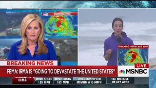 Con il kitesurf mentre cera luragano Irma in Florida