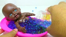 Baby Doll Bath Time Learn Colors Toys Play With Finger Family Song Nursery Rhymes Compilation