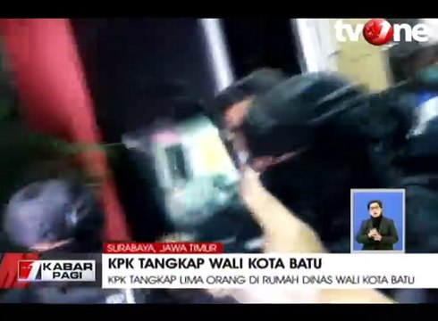 KPK Tangkap Eddy Rumpoko Wali Kota Batu