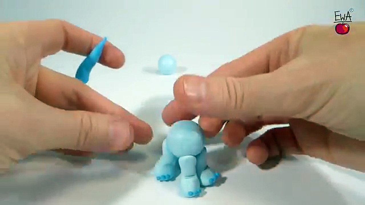 ELEPHANT polymer clay tutorial. Jak ulepic SŁONIKA z modeliny. LETS CLAY!