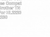 3 PK Black Laser Toner Cartridges Compatible With Brother TN450TN420 For HL2220 HL2230