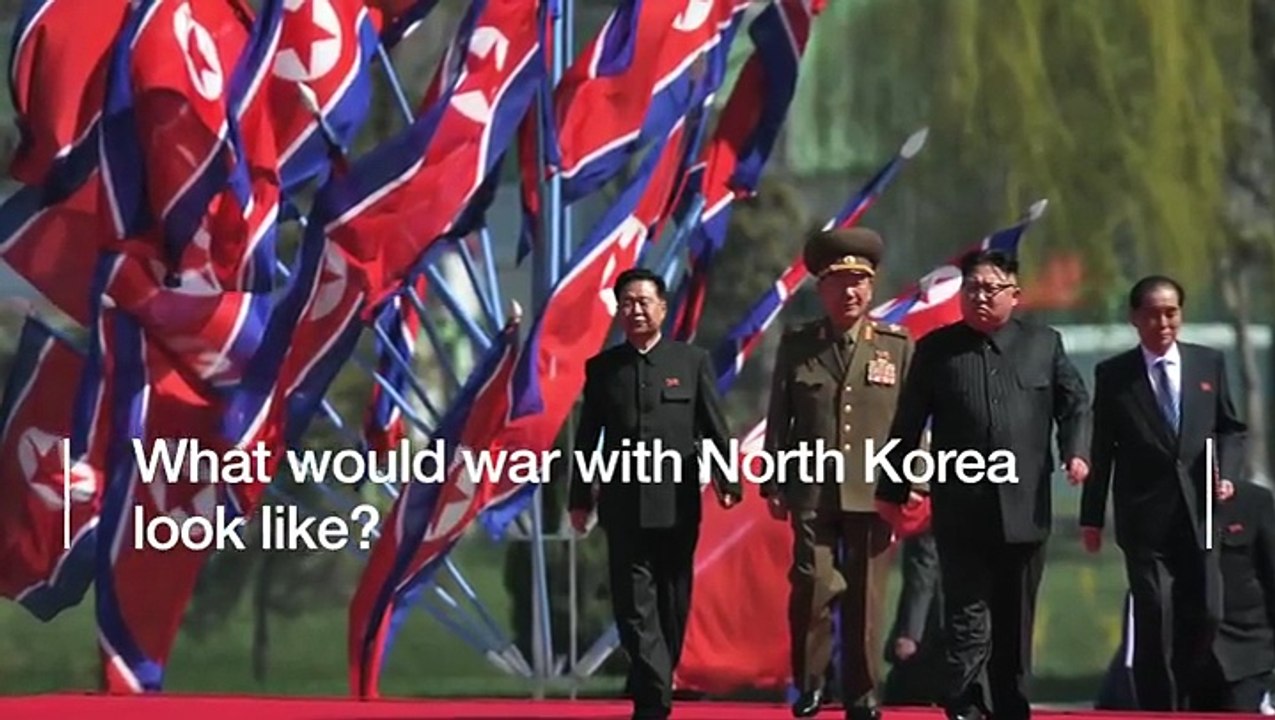 What a war with North Korea would look like