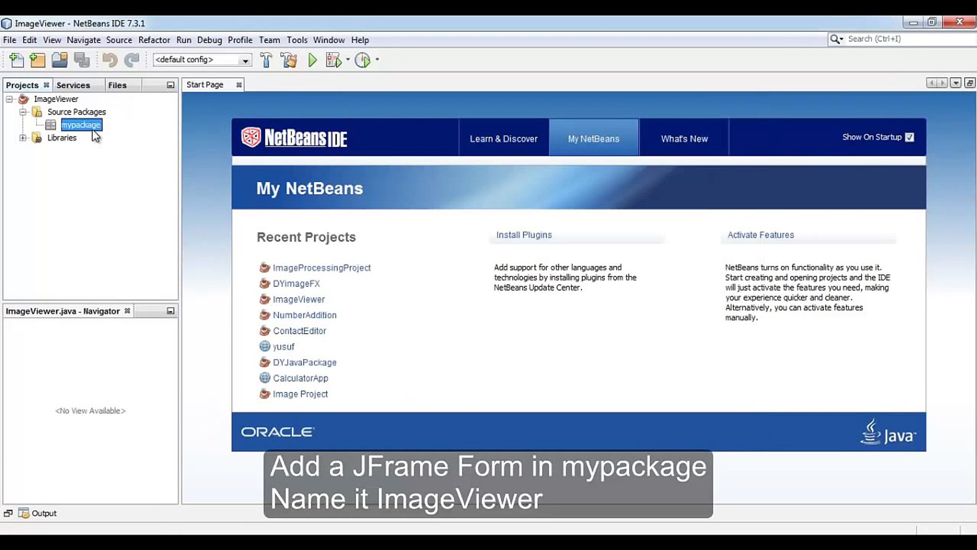 Java | ImageViewer in Java Swing