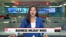 Small companies worried about effects of long holiday on sales, profits: Survey