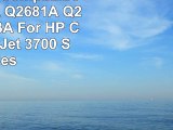 4 PackNew Compatilbe HP Q2670A Q2681A Q2682A Q2683A For HP Color LaserJet 3700 Series