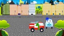 Le Camion de pompier Rouge - 1H Compilation pour petits - Vidéo Éducative de Voitures Pour Enfants