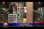 Áncash: sujetos armados y encapuchados roban dinero de bodega