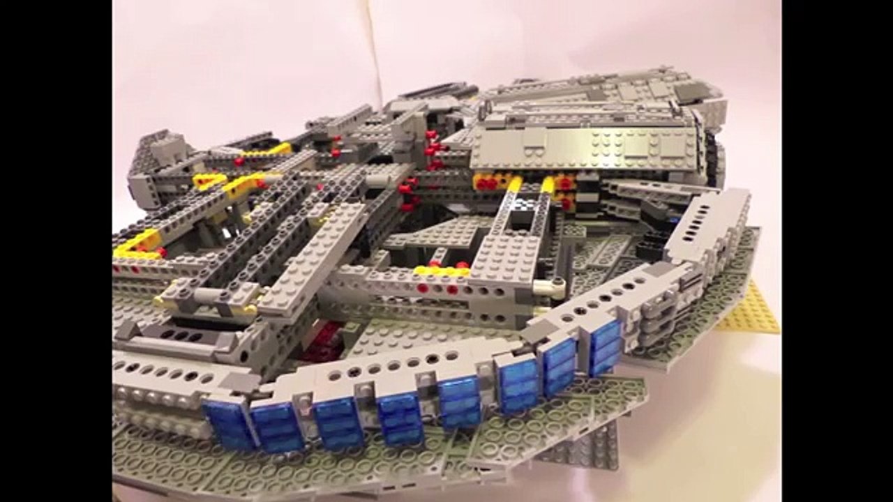 LEGO 10179 - UCS StarWars Millennium Falcon - Time Lapse Build with Stop Motion Finale - LEGO 75192
