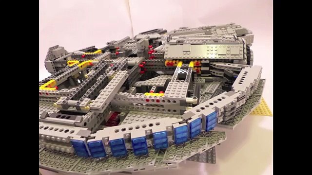 LEGO 10179 - UCS StarWars Millennium Falcon - Time Lapse Build with Stop Motion Finale - LEGO 75192