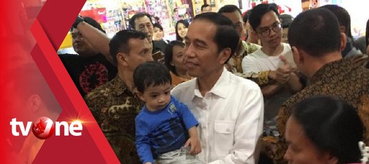 Presiden Jokowi dan Keluarga Nge-Mal di Kota Solo