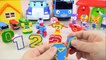 123 Number robot toys and Robocar Poli car toys