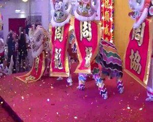 Human Mobile Stage 116E, 2017 Chau Lung Banquet & 100th Anniversary of Chau Ka, Kung Fu Lion Dance,周家创派壹佰周年, 第一间周馆创立佰年纪念