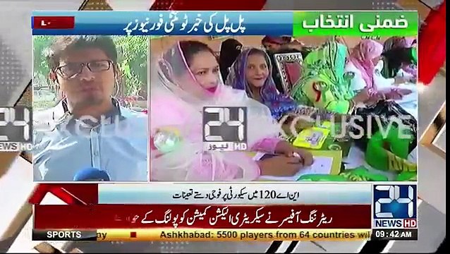 این اے 120 میں سب سے زیادہ ووٹرز کس کے ؟ پی ٹی ئی یا مسلم لیگ ن